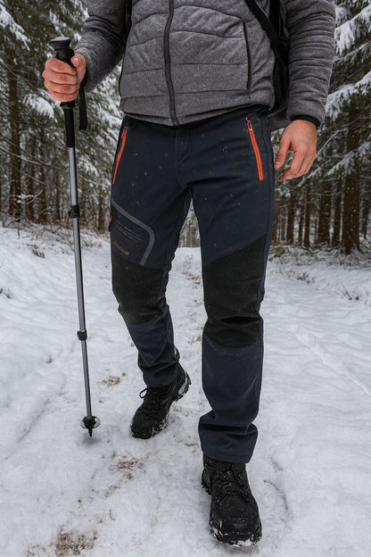 BENDRO - Męskie Spodnie Zimowe Trekking Pro